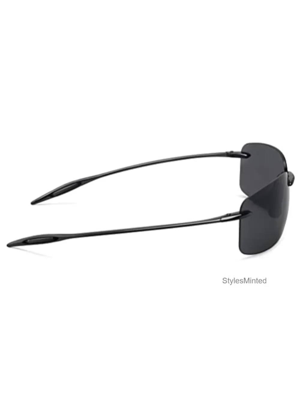 Tr90 Rimless Sports Sunglasses for Running Fishing Golf Driving